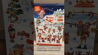 Kinderin yeni yıl çikolatası kinder cikolata noel chocolate [upl. by Gnaoh]