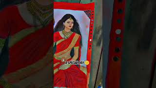 Frame decor for wall art youtube sketch decoration mata rani images viralshorts [upl. by Zetrom]