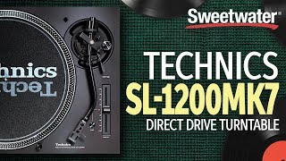 Technics SL1200MK7 Direct Drive Turntable Demo [upl. by Bartel]