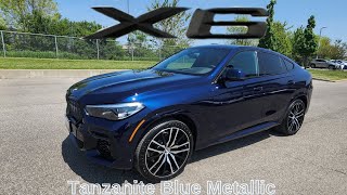 NEW ARRIVAL 2023 BMW X6 xDrive40i Tanzanite Blue Metallic [upl. by Sauls]