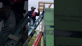 Roof Overhang Framing diy framing renovation [upl. by Michella]