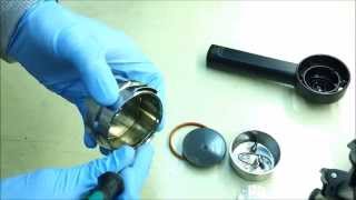 Cubika Plus Pressurized Portafilter Disassembly [upl. by Audre]