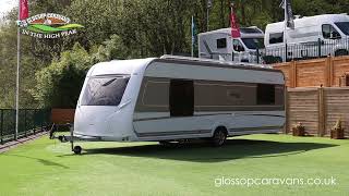 LMC Exquisite VIP 595 2017 Caravan Model  360 Exterior Demonstration Video [upl. by Annawik]