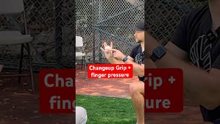 The best changeup grip PLUS finger pressure [upl. by Pappas468]