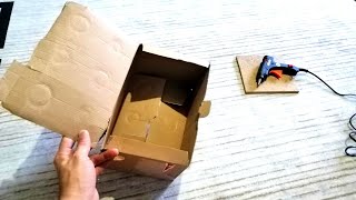 HOW TO MAKE A BOOKSHELF FROM CARDBOARD BOX MAKE AND SELL DIY [upl. by Lyrad939]