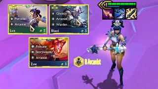 Turn Around Games With 8 ARCANIST ⭐⭐⭐  TFT SET 11 [upl. by Vedette152]