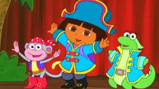 Dora and friends in pirate costume  Dora buji and friends drawing  Dora coloring book [upl. by Luiza]