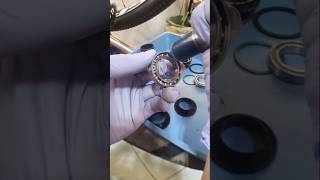 Effortless Way to Grease a Bicycle Sealed Bearing [upl. by Ahsena413]