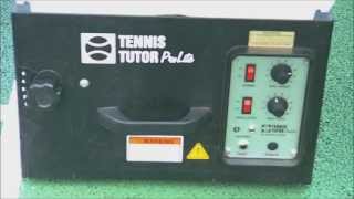 Tennis tutor prolite ball machine review [upl. by Ardien261]