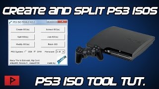 How To Create and Split PS3 ISO Files on PC Using PS3 ISO Tools V22 [upl. by Alyled354]