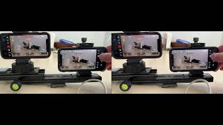 Blackmagic Camera app for 3D Stereoscopic Recording First Test Full SBS [upl. by Akins]