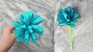 How to make Easy Paper Flower [upl. by Wendeline]