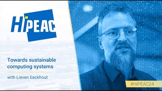 Lieven Eeckhout on sustainable computing [upl. by Itagaki534]