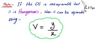 First order Ordinary Differential Equations [upl. by Christophe]