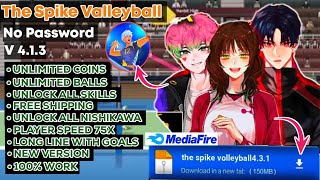 DOWNLOAD  THE SPIKE VALLEYBALL MOD APK V413 TERBARU 2024 UNLOCK ALL CHARACTERS SkGaming87 [upl. by Ashok]