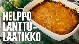 RESEPTI Helppo ja maukas lanttulaatikko [upl. by Adnorrahs]