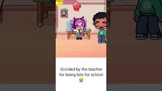 Scolded By The Teacher For Being Late For School 😭 avatarworld tocaboca tocalifeworld shorts [upl. by Esital991]