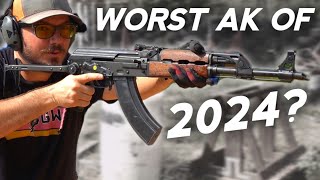 The worst AK of 2024 Government contract M70AB2 First shots [upl. by Adnawal]