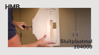 Instructievideo  Sluitplaten en kommen Infrezen met de Sluitplaatmal  HMB [upl. by Kaasi425]