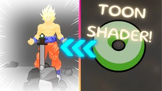 How to make TOON SHADER  black outlines [upl. by Elyc261]