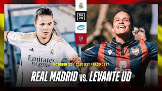 Real Madrid vs Levante  Liga F 202324 Matchday 6 Full Match [upl. by Eidaj768]