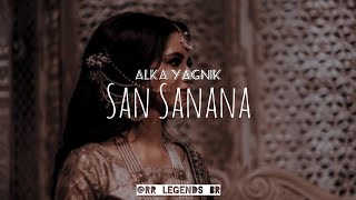 San Sanana  Alka Yagnik traduçãolegendado português rrlegendsbr [upl. by Enyawud]