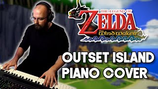 Zelda Wind Waker  Outset Island  Live Piano Cover [upl. by Conlen897]