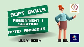 Soft Skills Assignment 1 Solution  NPTEL Answers  July 2024 [upl. by Maisey]