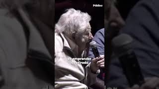 El emotivo discurso de Mujica quotCuando mis brazos se vayan habrá otros miles sustituyendo la luchaquot [upl. by Linetta536]