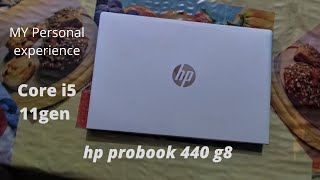 hp probook 440 g8 review core i5 11th generation [upl. by Capon]