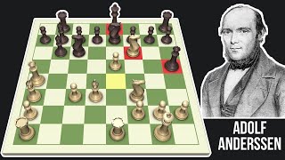 Anderssens Evergreen Game Every Move Explained For Chess Beginners [upl. by Eiluj354]