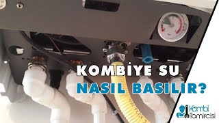 Kombiye Su Basma nasıl yapılır  Kombitamircisicomtr [upl. by Aihsetan]