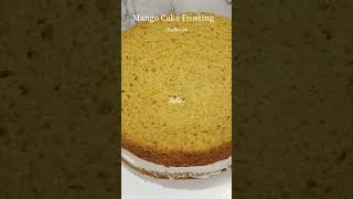 Mango 🥭 Cake Frosting by Tadkapk shorts reelsvideo mangocake cakefrosting cake cakedecorating [upl. by Zilada98]