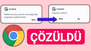 Telefonunuzla uyumlu olmadığından uygulama yüklenemedi [upl. by Franni474]