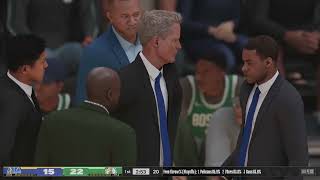 【2K24 NBA】1617 Golden State Warriors vs Boston Celtics’24 [upl. by Ahsoj]