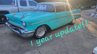 1957 Chevy BARN Find Update [upl. by Mikael]