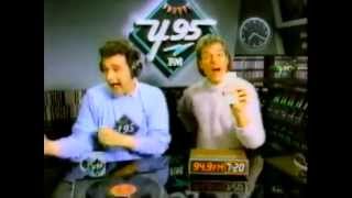 1989 949 FM Radio Y95s Morning Team Jeff amp Jerr Commercial [upl. by Ihcekn]