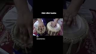 Dhir dhir kaida tablamusic tablaplaying musictrends percussion popularmusic [upl. by Pugh701]