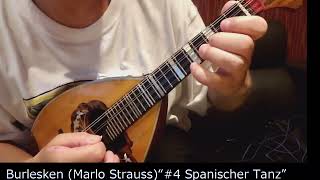 【Mandolin】Burlesken Marlo Strauss “4 Spanischer Tanz” [upl. by Mina]