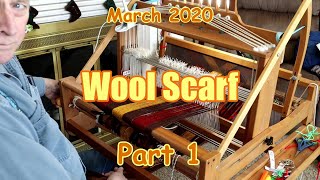 March 2020 Wool Scarf 1 [upl. by Ahsitahs452]