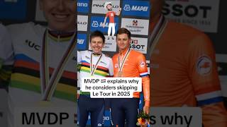 MVDP doubts Le Tour for this reason shorts [upl. by Venus]