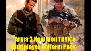 Arma 3 New Mod TRYKs Multiplayer Uniform Pack [upl. by Suvart567]