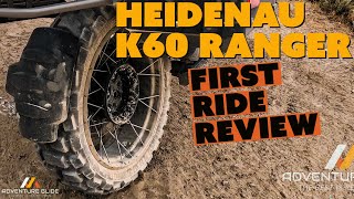 New ADV Tire Review  Heidenau K60 Rangers  BMW GSA [upl. by Nesta]