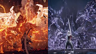 Bayle vs Midir  Two Cinematic Dragon Fights OST sync [upl. by Noraj]