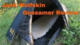 Review jack wolfskin gossamer 1 bivvy tent [upl. by Theola]