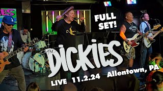 THE DICKIES  Live  11224  Allentown PA  FULL SET [upl. by Akinhoj]