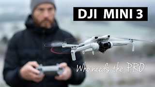 NEW DJI Mini 3  The BEST Budget Drone EVER 4K [upl. by Noivad]