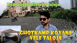 Ghotkamp koyana veleLow budget flats in talojaTaloja ghot project [upl. by Perlis467]