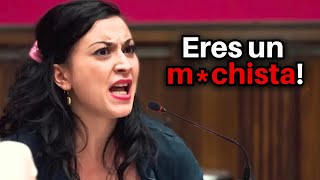 10 Feministas que SE VOLVIERON LOCAS al PERDER un DEBATE [upl. by Ahsiuqat]