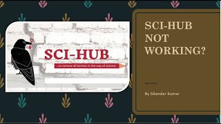 How to find working SCI HUB in 2021  sci hub latest link  sci hub new link 2021 SCI HUB [upl. by Eissirk622]